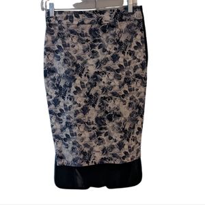 Blue and white skirt